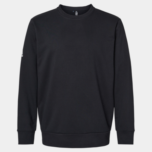 Adidas Unisex Fleece Crewneck Sweatshirt A434 Unisex Fleece Crewneck Sweatshirt Thumbnail