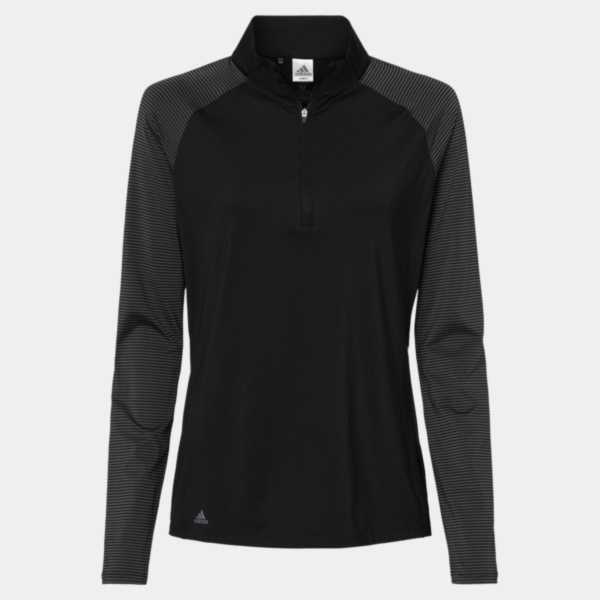 Adidas Women's Ultimate365 Lightweight Raglan Quarter-Zip Pullover A521 Women's Ultimate365 Lightweight Raglan Quarter-Zip Pullover Thumbnail