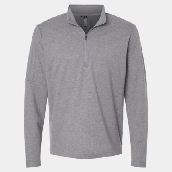 Adidas Men's 3-Stripe Quarter-Zip Sweater Pullover A554 Men's 3-Stripe Quarter-Zip Sweater Pullover Thumbnail