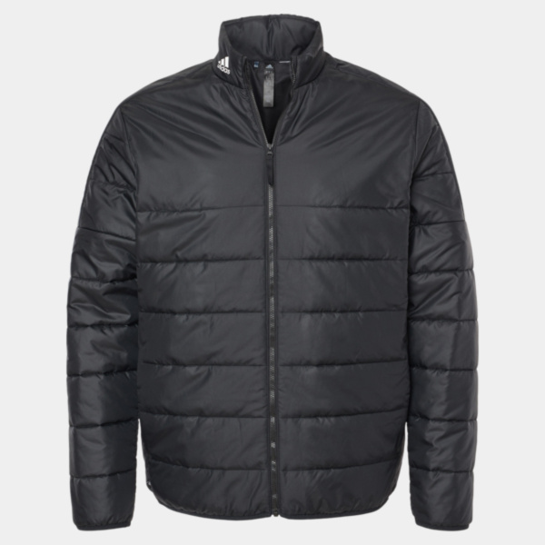 Adidas Men's 3 Stripe Puffer Full-Zip Jacket A570 Men's 3 Stripe Puffer Full-Zip Jacket Thumbnail