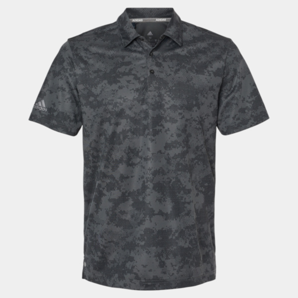 Adidas Men's All Over Camo Print Polo A550 Men's All Over Camo Print Polo Thumbnail