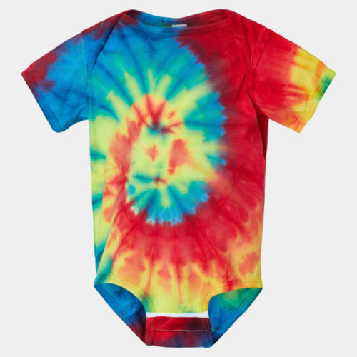 Infant Spiral Tie-Dyed Onesie Thumbnail