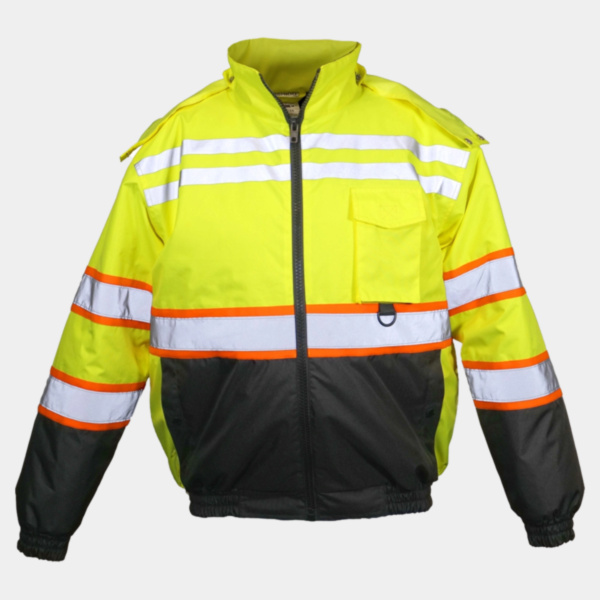 Unisex Economy Contrast Class 3 Bomber Jacket Thumbnail