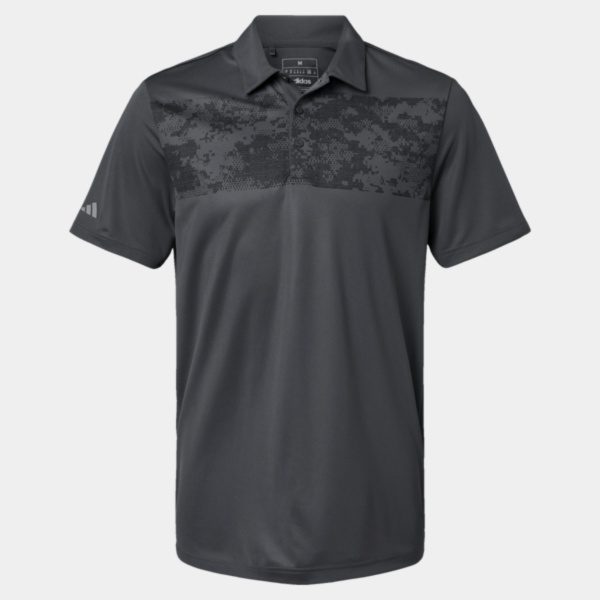 Adidas Men's Camo Chest Print Polo A585 Men's Camo Chest Print Polo Thumbnail