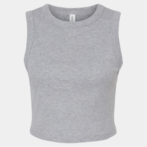 Women's Micro Rib Muscle Crop Tank Thumbnail
