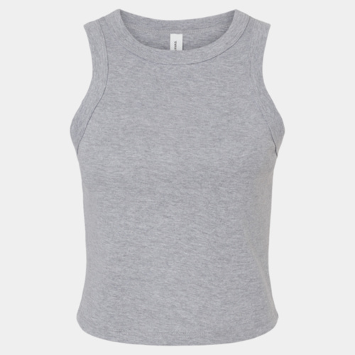 Women's Micro Rib Racer Tank Thumbnail