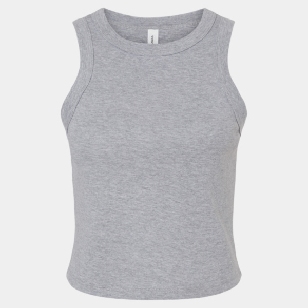 Women's Micro Rib Racer Tank Thumbnail
