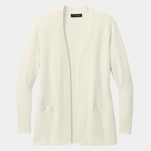 Women's Easy Care Open Front Cardigan Sweater Thumbnail
