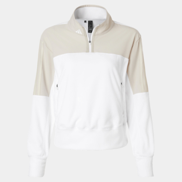 Adidas Women's Fleece Quarter-Zip Pullover A601 Women's Fleece Quarter-Zip Pullover Thumbnail