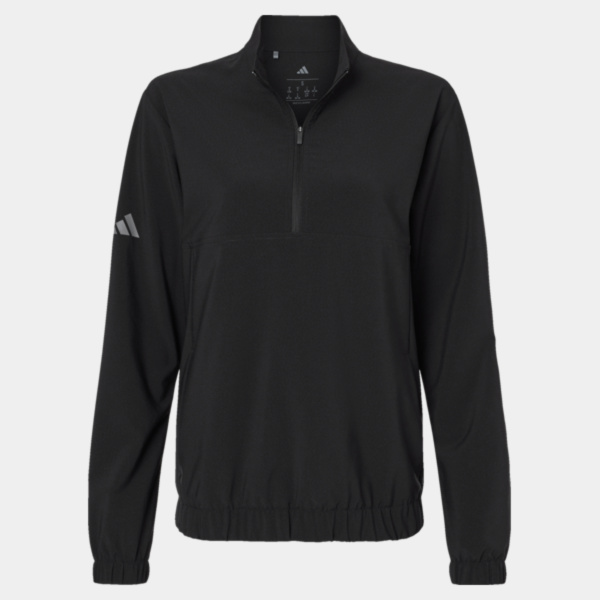 Adidas Women's Stretch Woven Half-Zip Pullover A706 Women's Stretch Woven Half-Zip Pullover Thumbnail