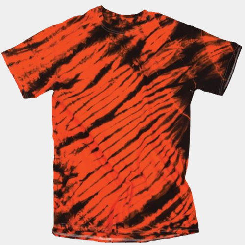 Tiger Stripe Tie-Dyed T-Shirt Thumbnail