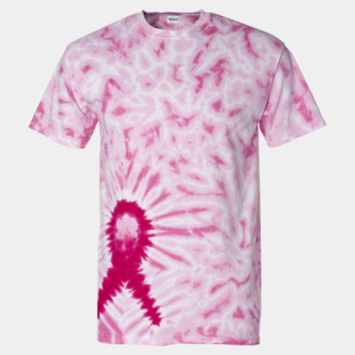 Awareness Ribbon Tie-Dyed T-Shirt Thumbnail
