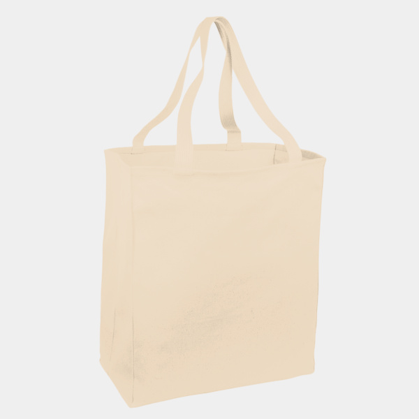 Ideal Twill Over the Shoulder Grocery Tote Thumbnail