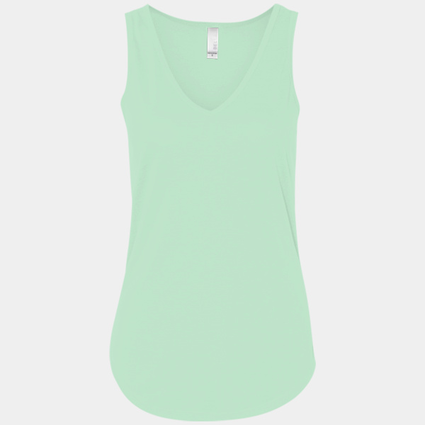 Women's Flowy V-Neck Tank Thumbnail