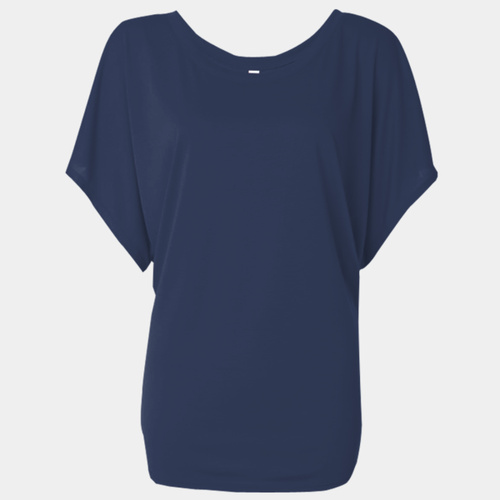 Women’s Flowy Draped Dolman Tee Thumbnail