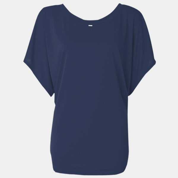 Women’s Flowy Draped Dolman Tee Thumbnail