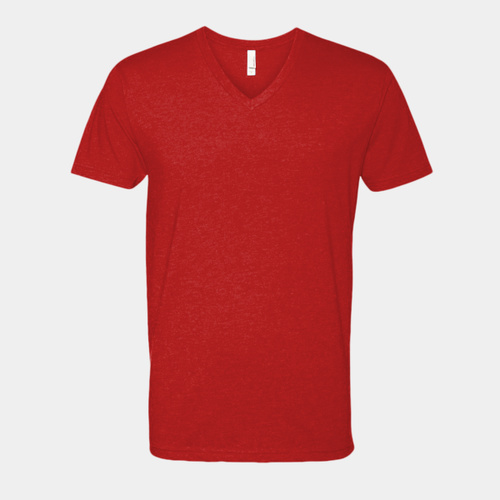 Men's CVC V-Neck T-Shirt Thumbnail