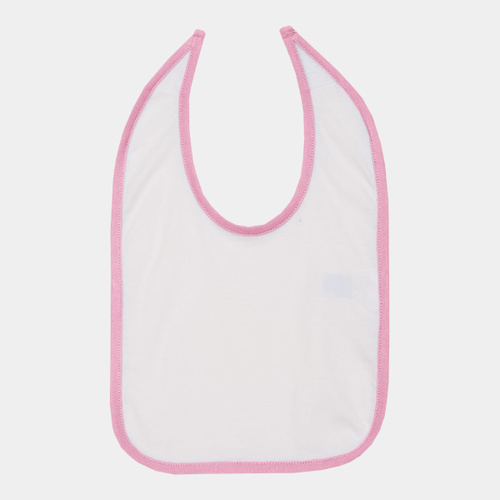 Infant Contrast Trim Premium Jersey Bib Thumbnail