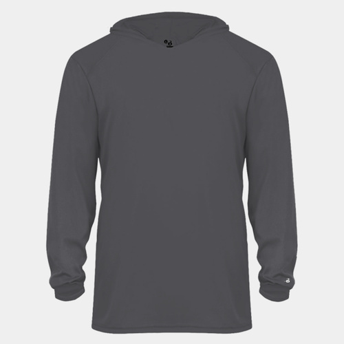 Youth B-Core Long Sleeve Hooded T-Shirt Thumbnail