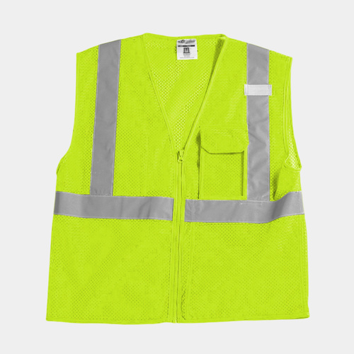 Unisex Clear ID Vest with Zipper Closure Thumbnail