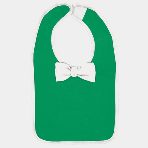 Infant Baby Rib Bow Tie Bib Thumbnail