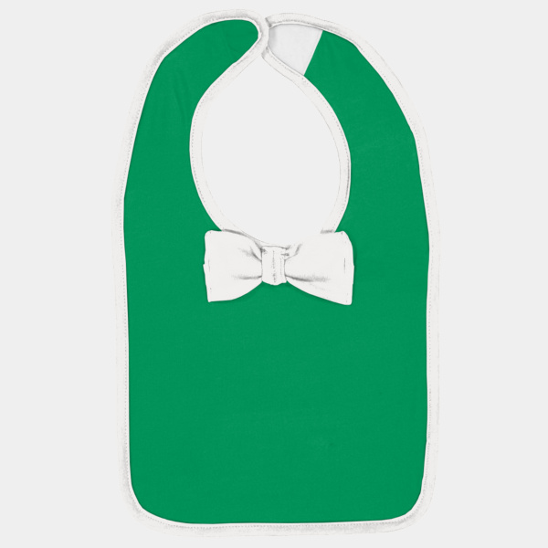 Infant Baby Rib Bow Tie Bib Thumbnail