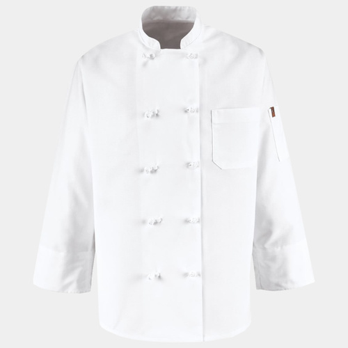 Ten Knot Button Chef Coat Thumbnail
