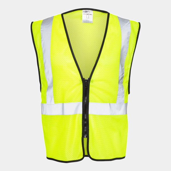 Unisex Zippered Mesh Economy Class 2 Vest Thumbnail
