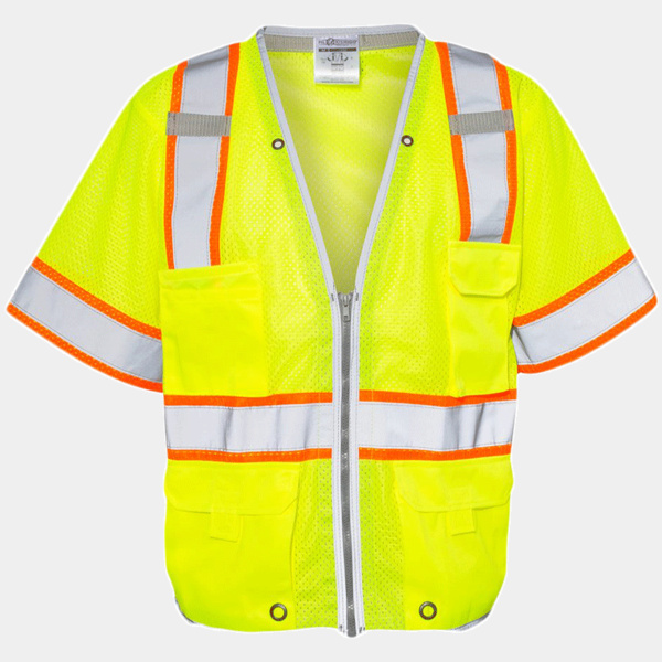 Unisex Premium Brilliant Series® Heavy Duty Class 3 Vest Thumbnail