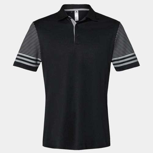 Men's Striped Sleeve Polo Thumbnail