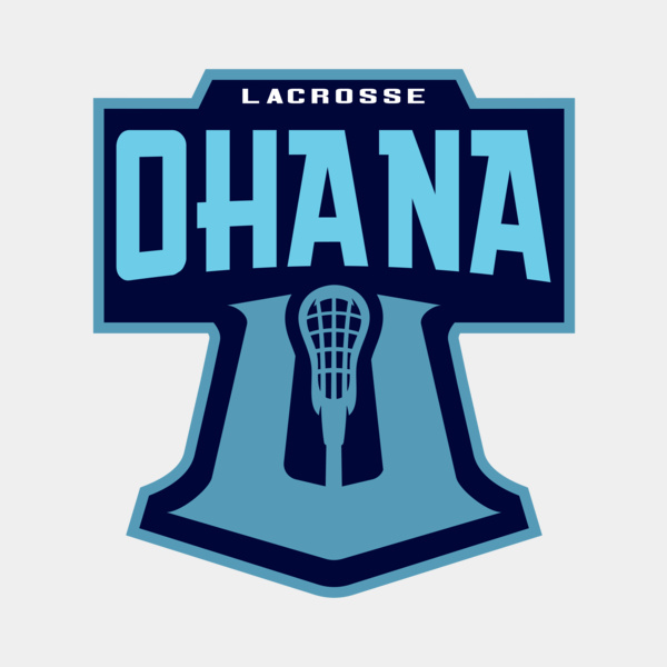 Ohana Lacrosse Logo Template Thumbnail