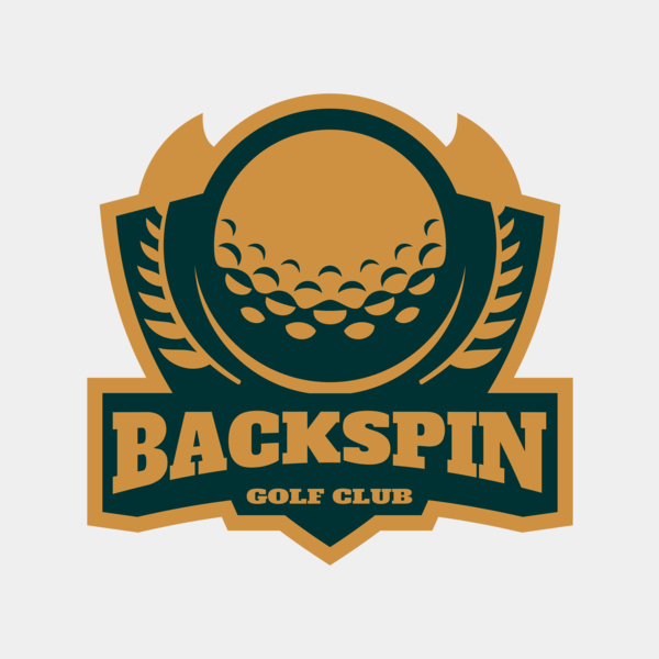 Backspin Golf club logo template Thumbnail