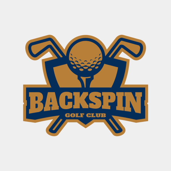 Backspin Golf Club logo template Thumbnail