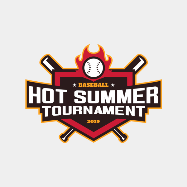 Hot Summer Tournament Baseball logo 01 Thumbnail