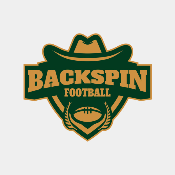 Backspin Football logo template Thumbnail