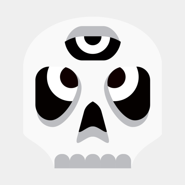 Elements Skulls logo template 18 Thumbnail