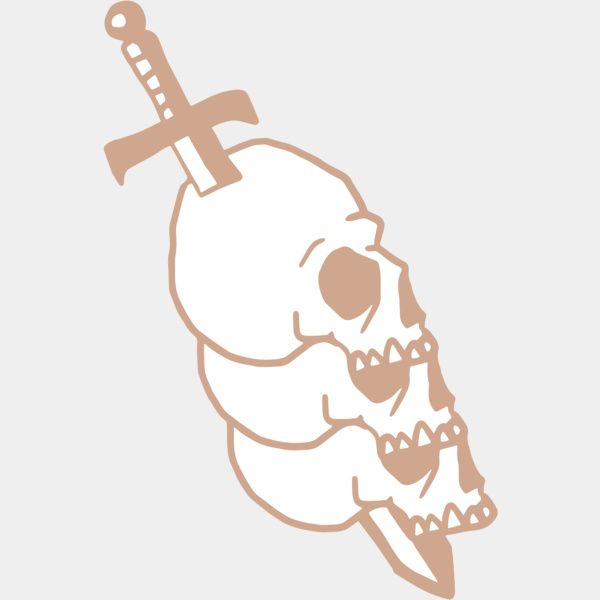 Elements Skulls logo template 89 Thumbnail