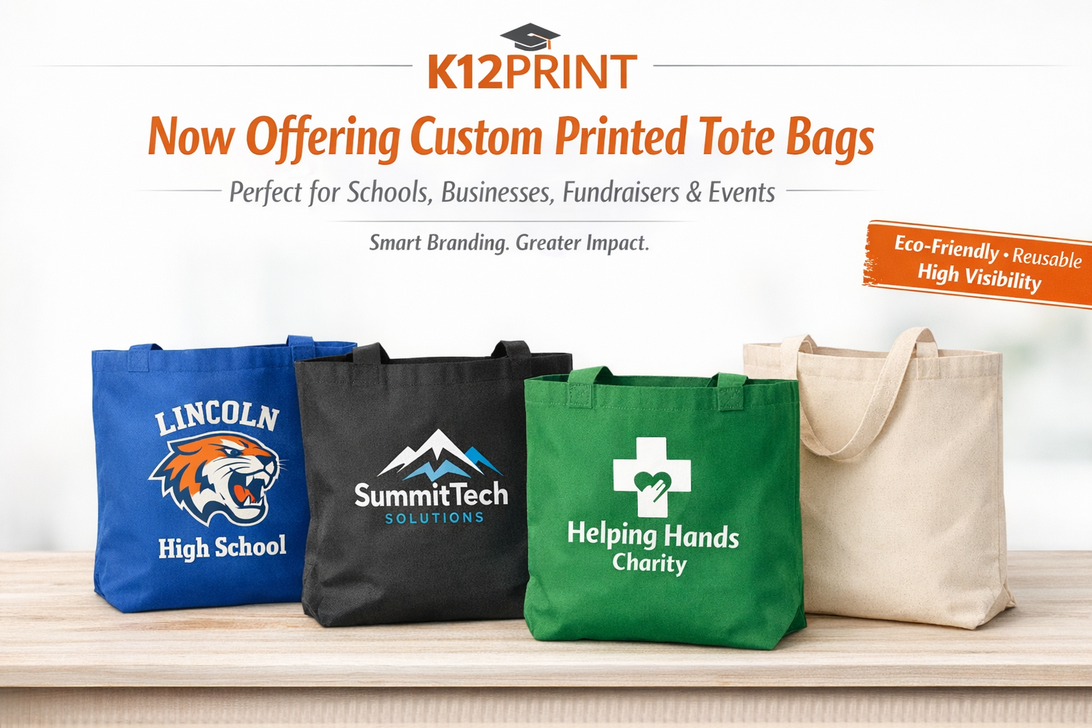 Custom Printed Totes