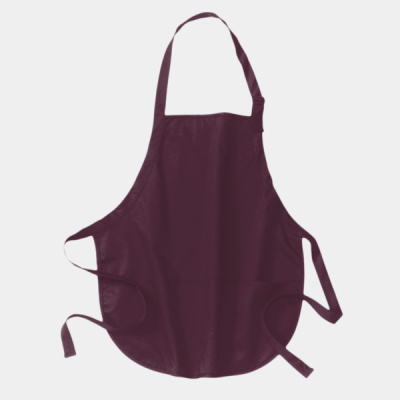 Medium Length Apron with Pouch Pockets Thumbnail