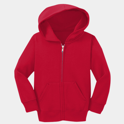 Toddler Core Fleece Full Zip Hooded Sweatshirt Thumbnail