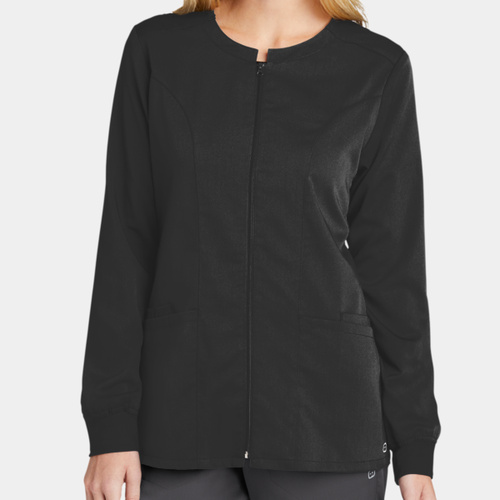 Women's Premiere Flex Full Zip Scrub Jacket Thumbnail