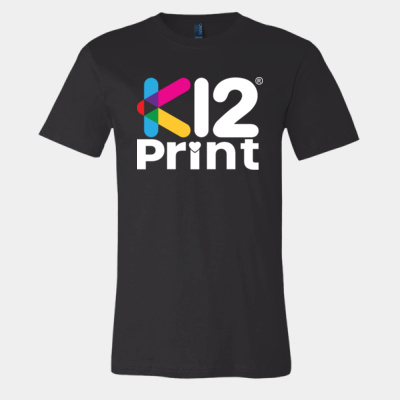 K12 Print Black T-Shirt Thumbnail